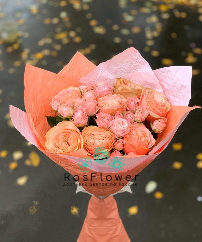 Букет цветов из: Розы в Пестово Новгородская область