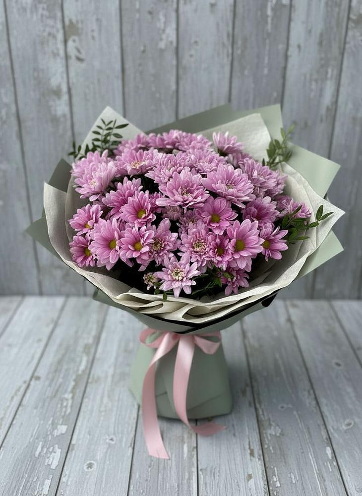 Букет цветов из: Хризантемы в Пестово Новгородская область