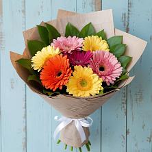 Букет цветов из:  Герберы в Пестово Новгородская область