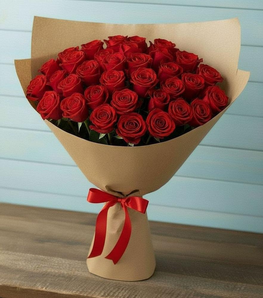 Букет Красные розы Милано в Пестово Новгородская область
