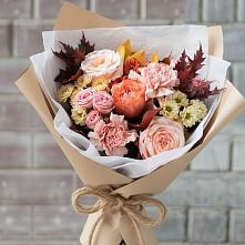 Букет цветов из:  Гвоздики, Хризантемы и Розы #REPLACE_PRED# Пестово Новгородская область
