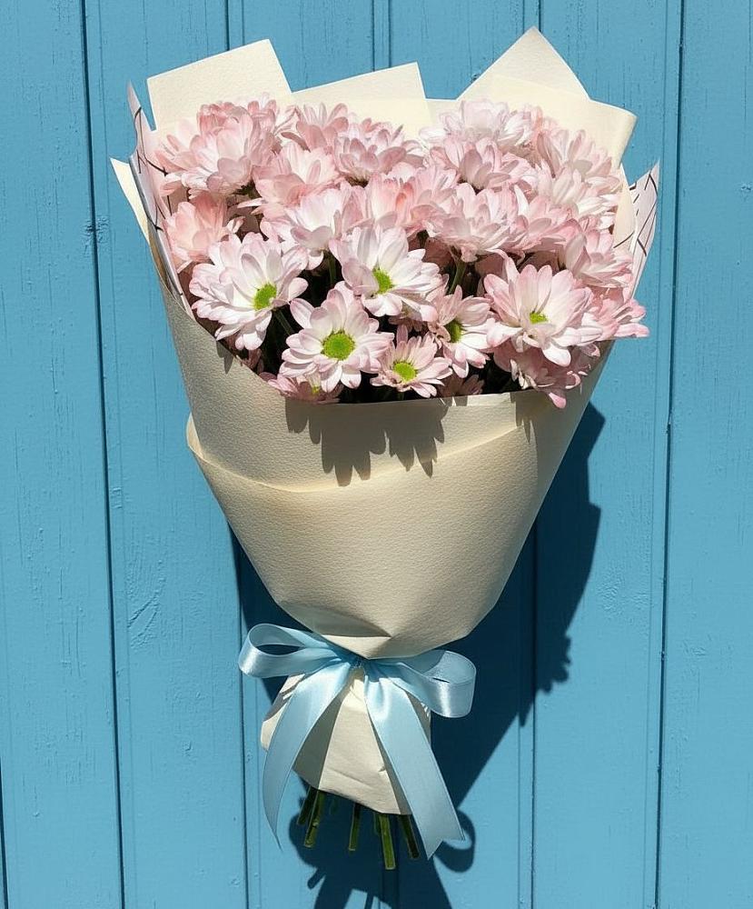 Букет цветов из: Хризантемы в Пестово Новгородская область