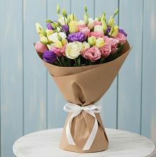 Букет цветов из:  Лизиантусы #REPLACE_PRED# Пестово Новгородская область