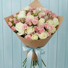 Букет цветов из:  Розы #REPLACE_PRED# Пестово Новгородская область